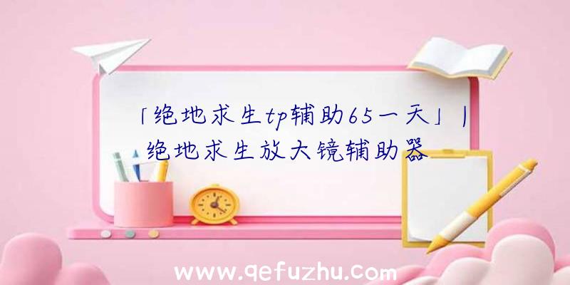 「绝地求生tp辅助65一天」|绝地求生放大镜辅助器